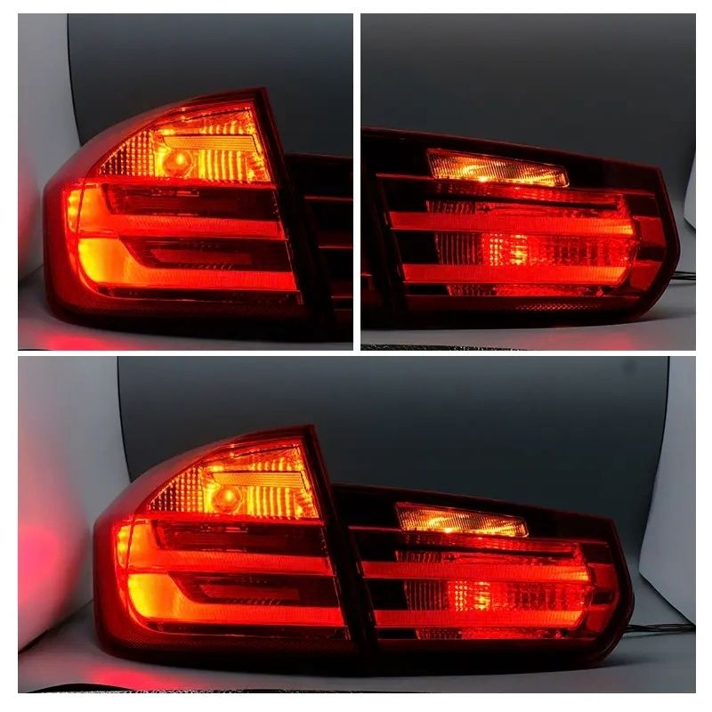 Red LED Tail Lights for BMW 3 Series F30 / F35 Pre-LCI (2013–2015) – E-Mark Certified