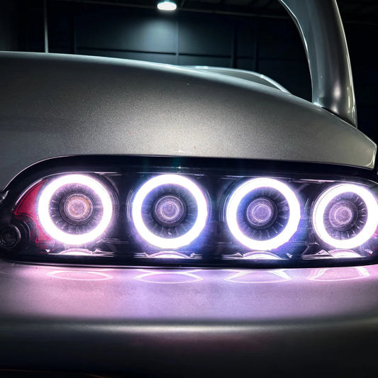 Feux arrière LED Rotor Signature RGB pour Toyota Supra MK4 A80 JZA80 (1993–2002)