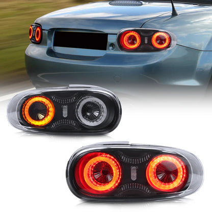 Mazda Miata NC LED Tail Lights (2005–2015) – E-Mark Certified