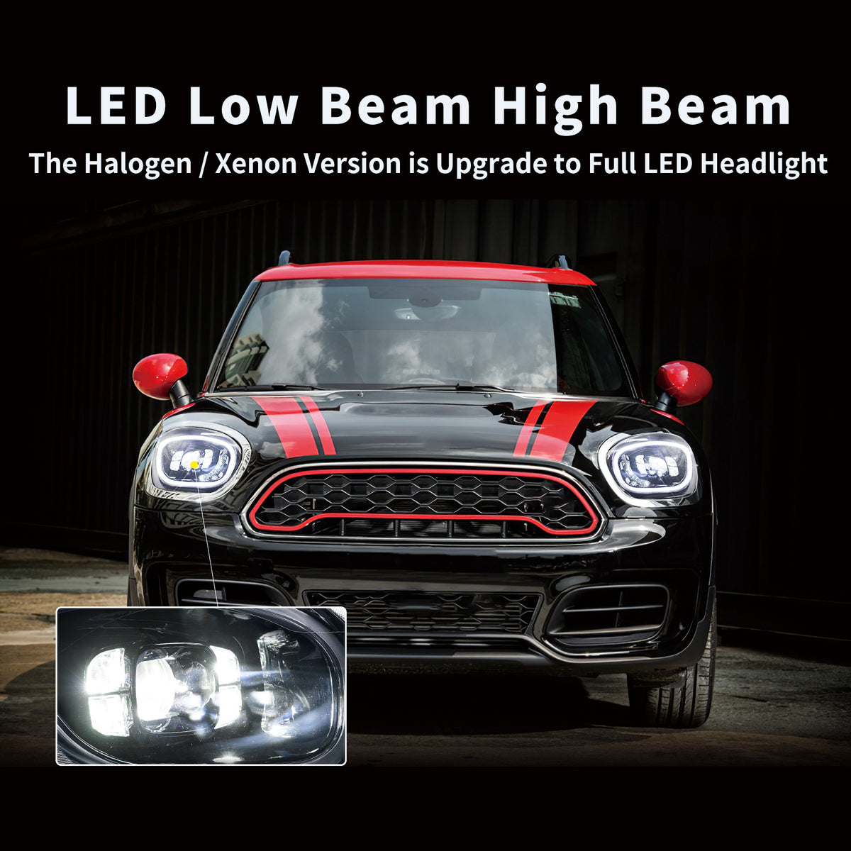 Mini Cooper R60 LED Tail Lights (2010–2016)