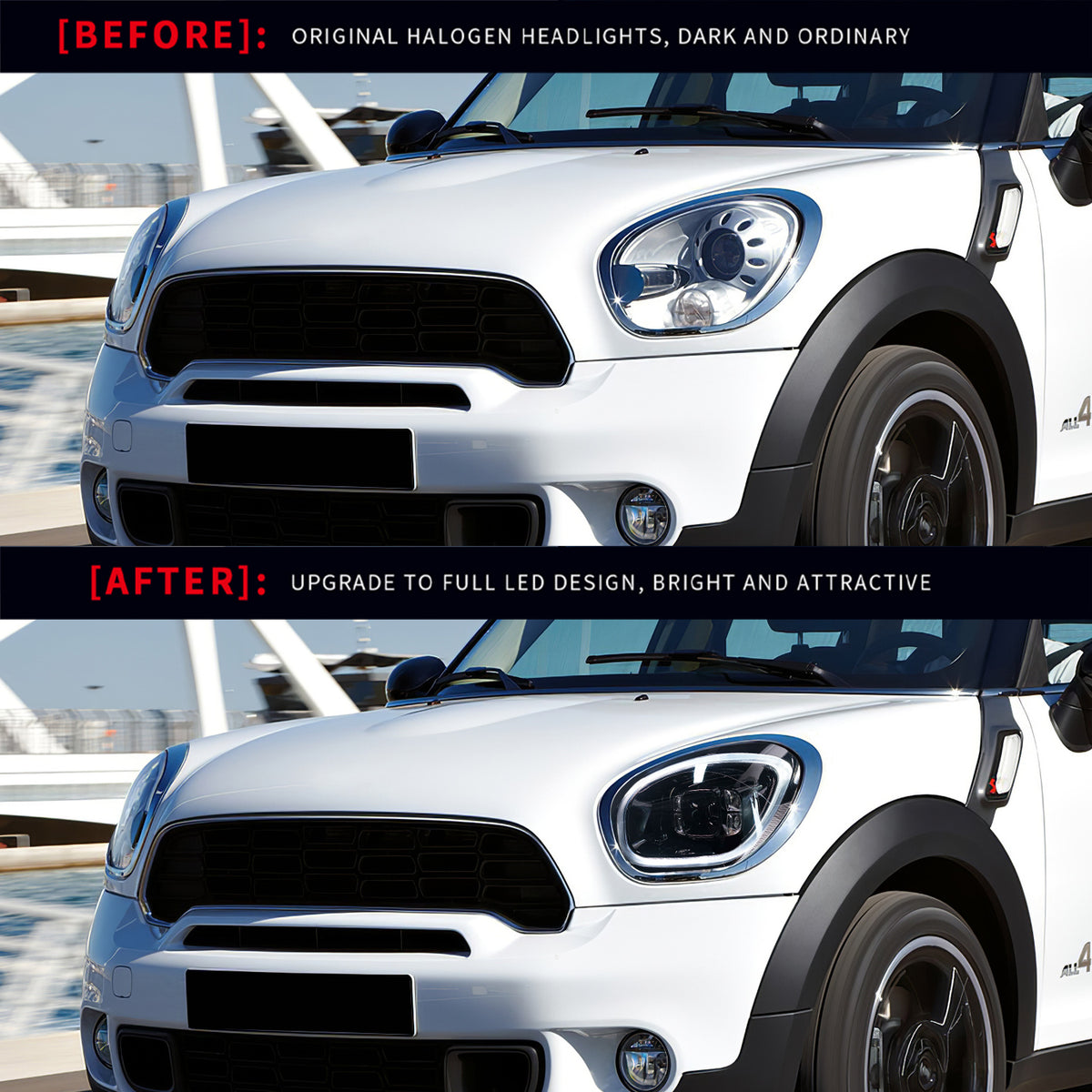 Mini Cooper R60 LED Tail Lights (2010–2016)