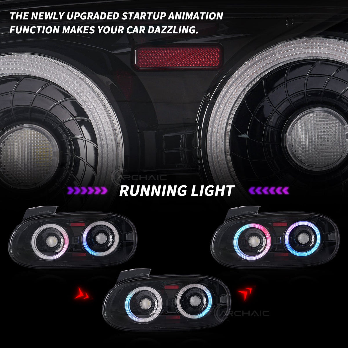 Mazda Miata NB RGB LED Taillights (1998–2005)