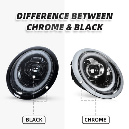 Mini Cooper R50 / R52 / R53 LED Projector Headlights (2001–2007)
