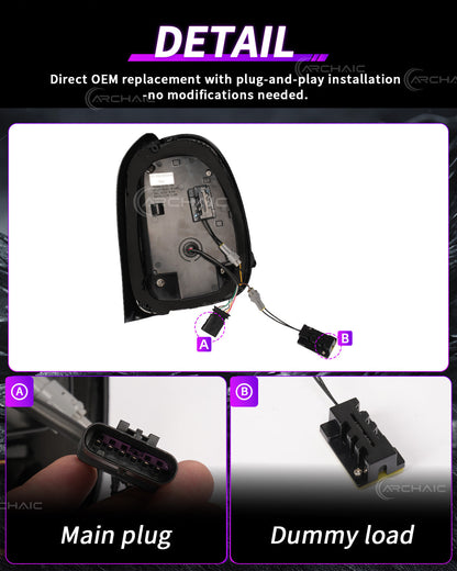 Mini Cooper F55 F56 F57 LED Tail Lights – Sequential Turn (2014–2024)