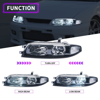 Nissan Skyline R33 GT-R LED Headlights – Plug & Play (1995–1998)