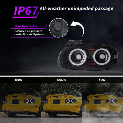 Mazda Miata NB RGB LED Taillights (1998–2005)