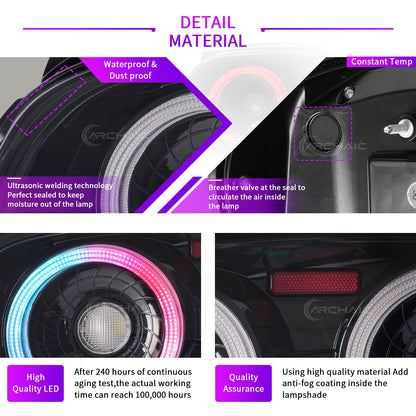 Mazda Miata NB RGB LED Taillights (1998–2005)