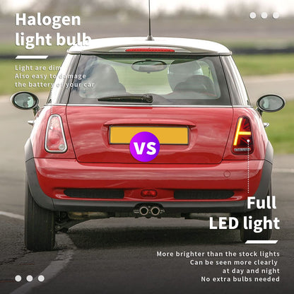 Mini Cooper R50 / R52 / R53 Full LED Tail Lights (2001–2007)