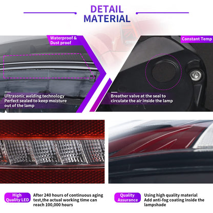 Mini Cooper R50 / R52 / R53 Full LED Tail Lights (2001–2007)