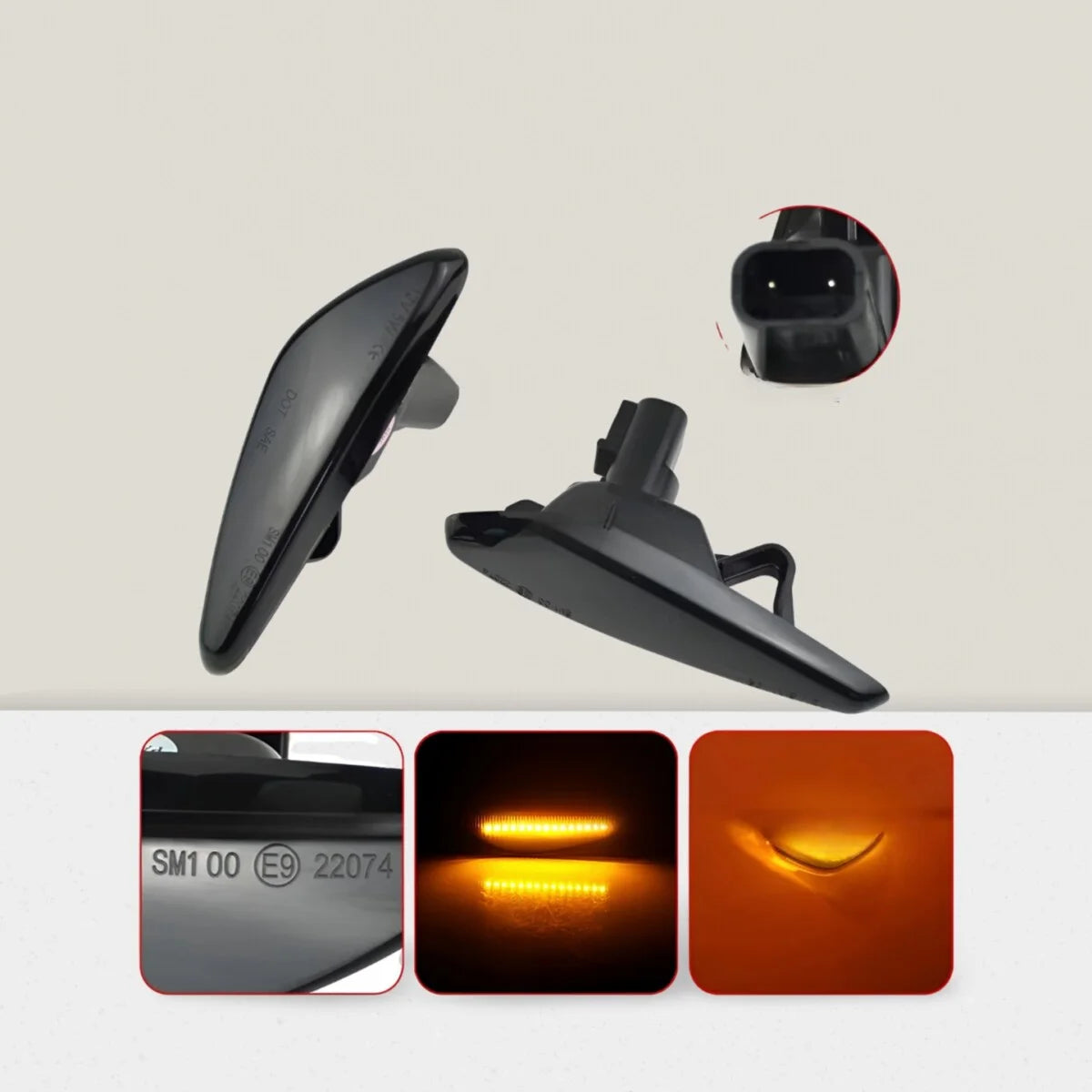 Clignotants latéraux sélectifs à LED dynamiques pour Mazda MX-5 Miata ND (paire)