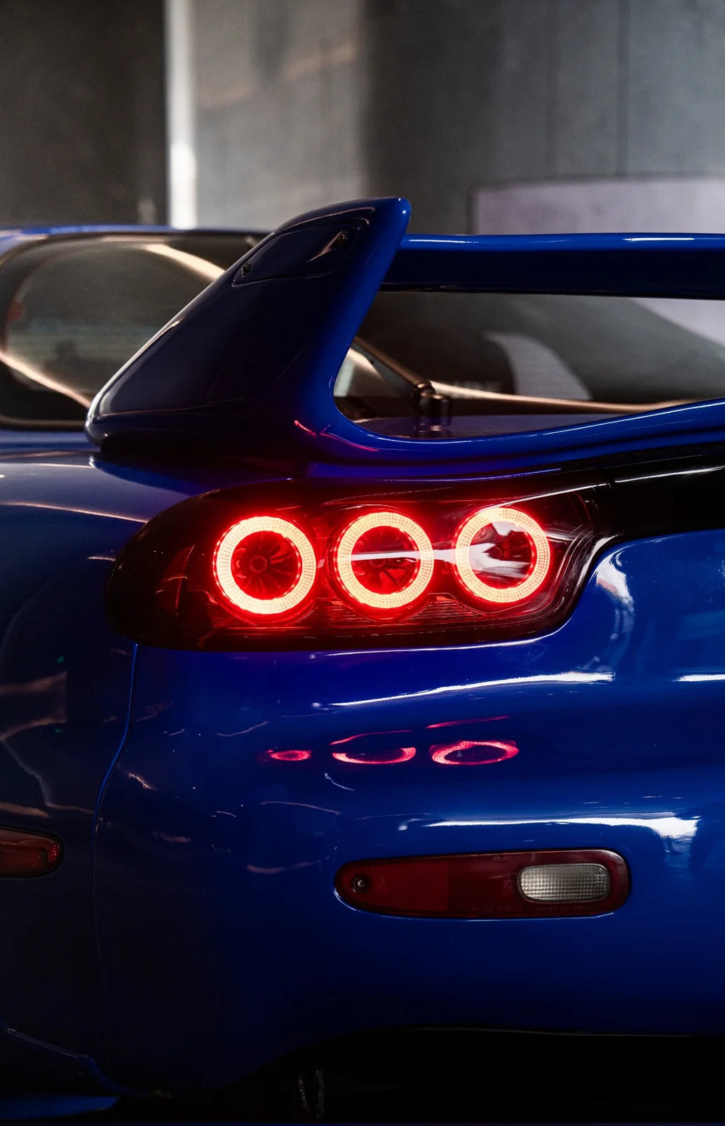 Mazda RX-7 FD3S Rotor Pulse Signature LED Tail Lights – Clear / Smoke (1992–1996)