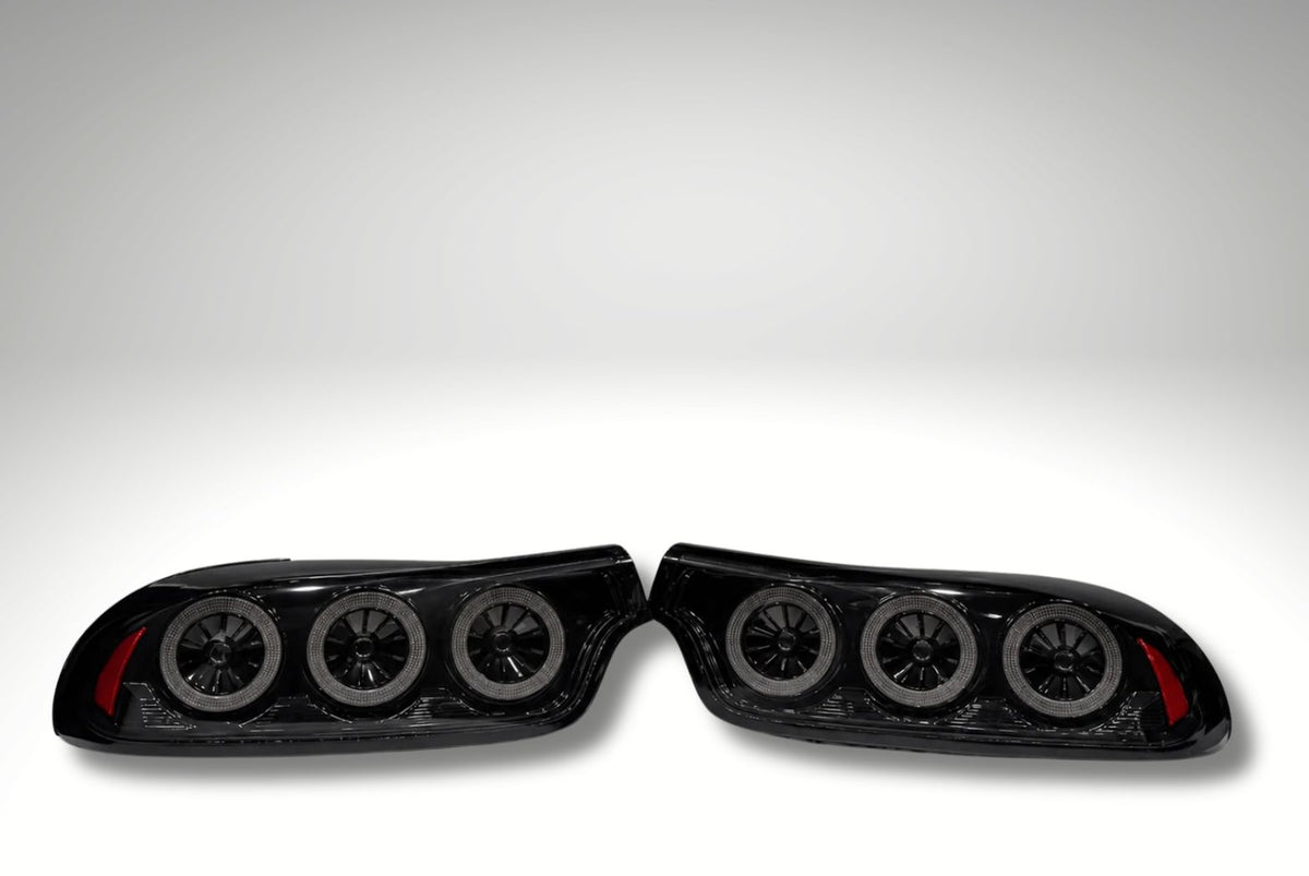 Mazda RX-7 FD3S Rotor Pulse Signature LED Tail Lights – Clear / Smoke (1992–1996)