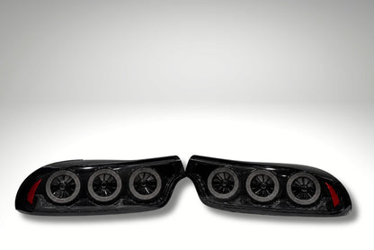 Mazda RX-7 FD3S Rotor Pulse Signature LED Tail Lights – Clear / Smoke (1992–1996)