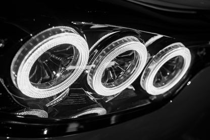 Mazda RX-7 FD3S Rotor Pulse Signature LED Tail Lights – Clear / Smoke (1992–1996)