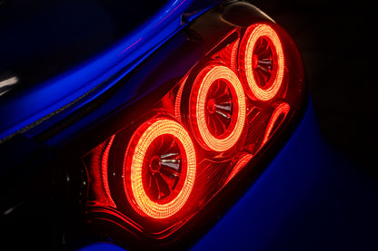 Mazda RX-7 FD3S Rotor Pulse Signature LED Tail Lights – Clear / Smoke (1992–1996)