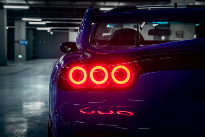 Mazda RX-7 FD3S Rotor Pulse Signature LED Tail Lights – Clear / Smoke (1992–1996)