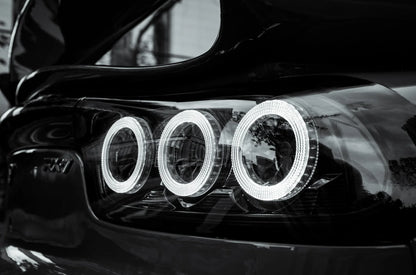 Mazda RX-7 FD3S Rotor Pulse Signature LED Tail Lights – Clear / Smoke (1992–1996)