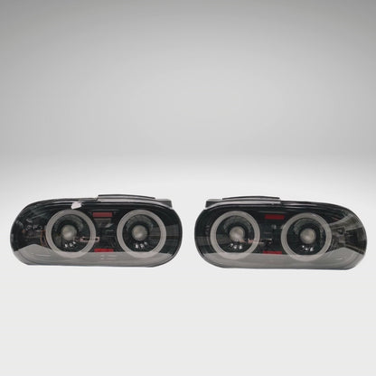 Full LED RGB Tail Lights for Mazda Miata NA (Light Smoke)