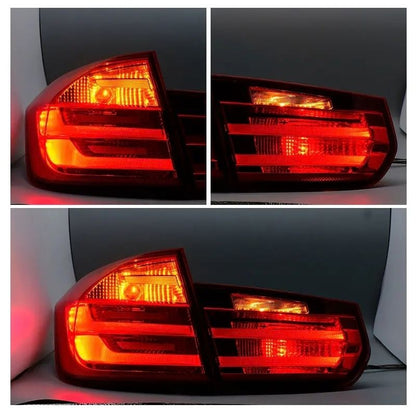 Red LED Tail Lights for BMW 3 Series F30 / F35 Pre-LCI (2013–2015) – E-Mark Certified