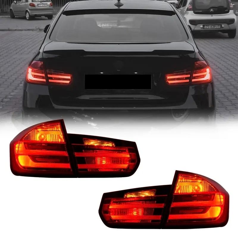 Red LED Tail Lights for BMW 3 Series F30 / F35 Pre-LCI (2013–2015) – E-Mark Certified