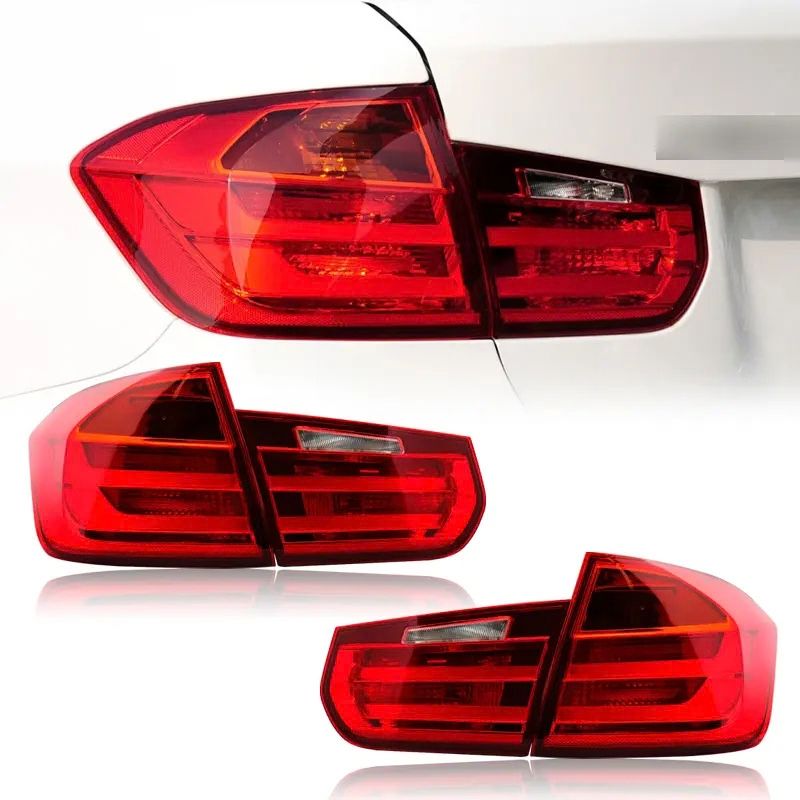 Red LED Tail Lights for BMW 3 Series F30 / F35 Pre-LCI (2013–2015) – E-Mark Certified