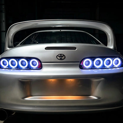 Rotor Signature RGB LED Tail Lights for Toyota Supra MK4 A80 JZA80 (1993–2002)